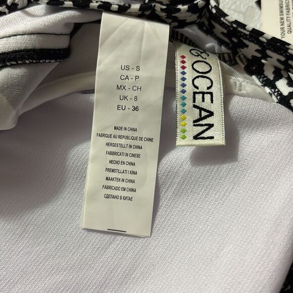 New 24th & Ocean tankini swim top small - Picture 6 of 7